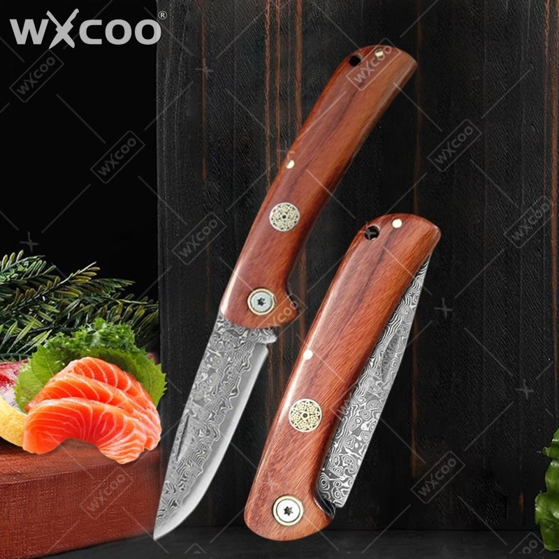 WXCOO Folding Knife Pocket Kni - Camping Cooking Knife recension och pris
