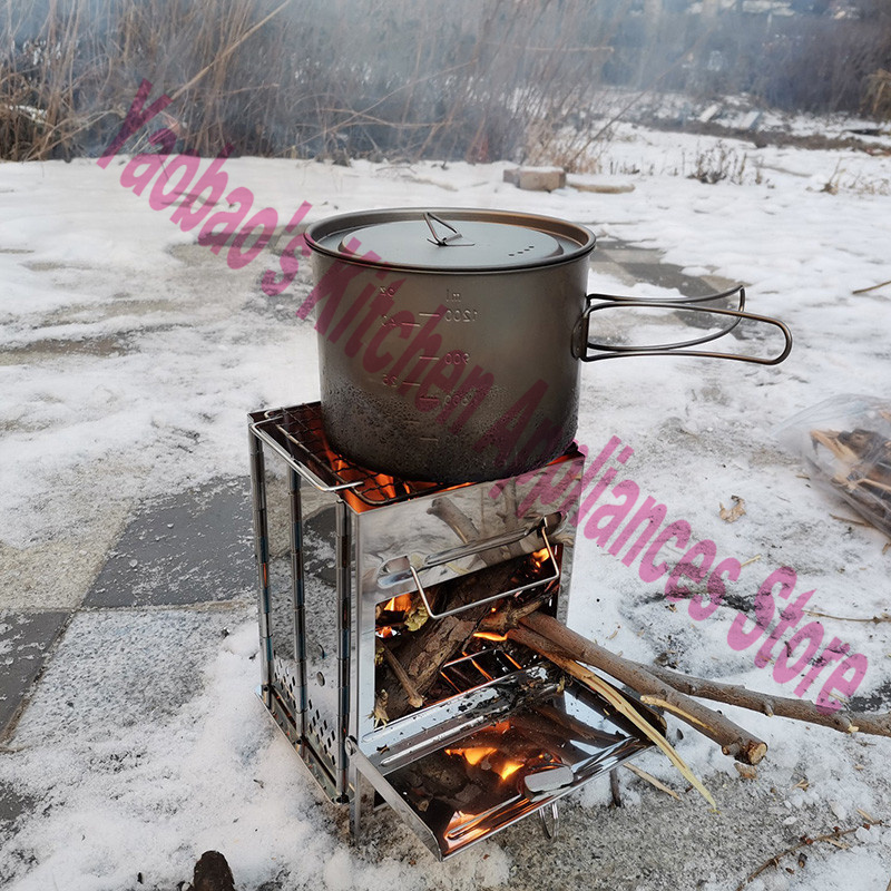 Wood Stove Outdoor Camping Equ - Camping Outdoor Cooking Equipment recension och pris