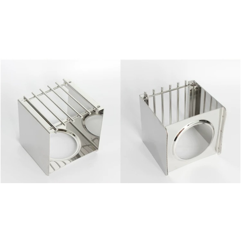 Stainless Steel Square Coffee  - Camping Outdoor Cooking Equipment recension och pris