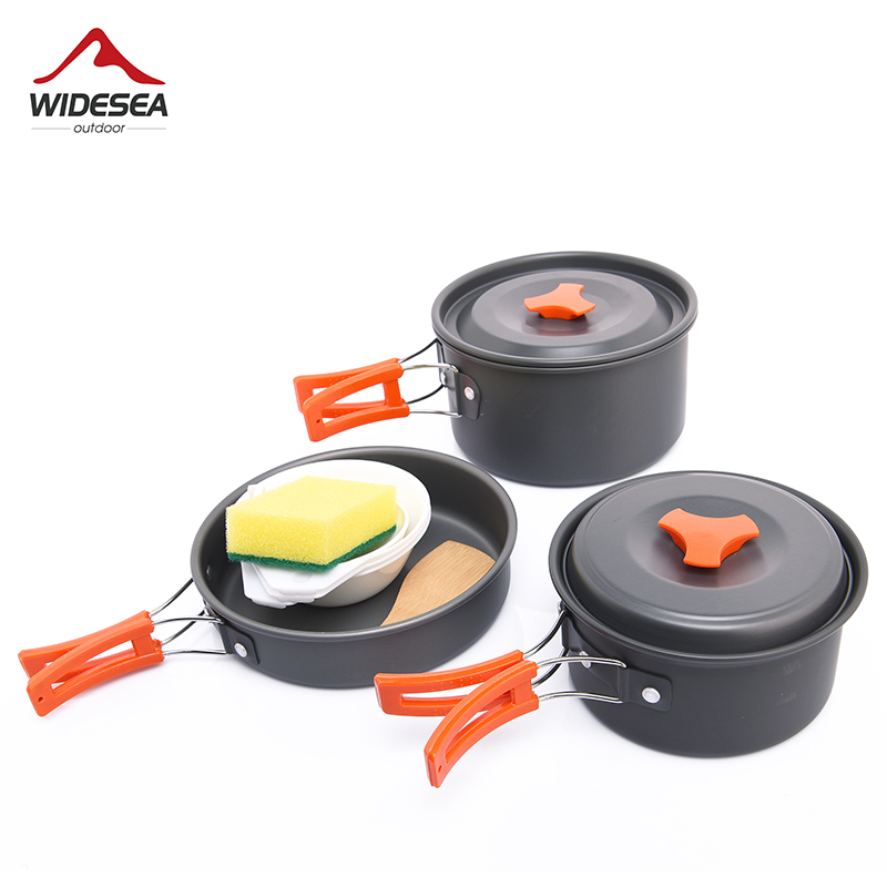 Widesea Camping Outdoor Cookwa - Camping Cooking Full Set recension och pris