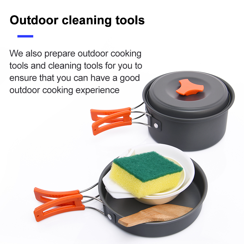 Widesea Camping Outdoor Cookwa - Camping Cooking Full Set recension och pris