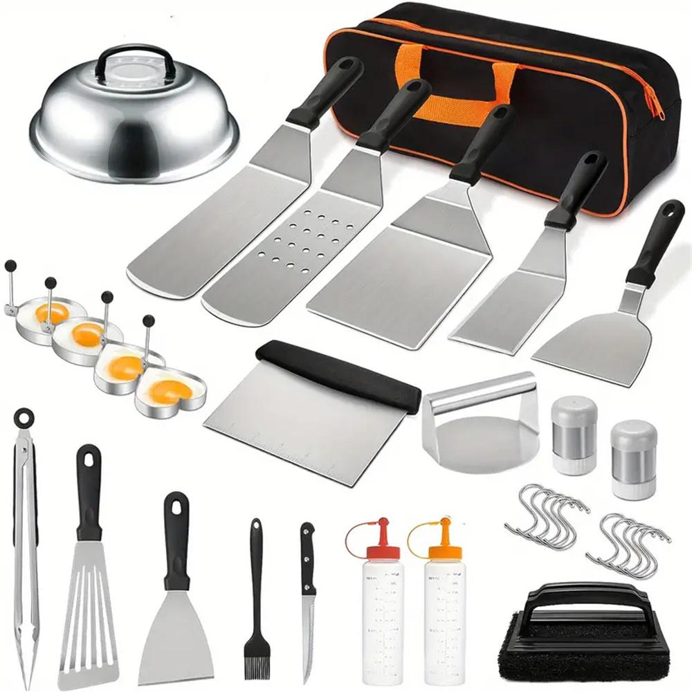 33Pcs Flat Top Griddle Accesso - Camping Cooking Flat Top recension och pris