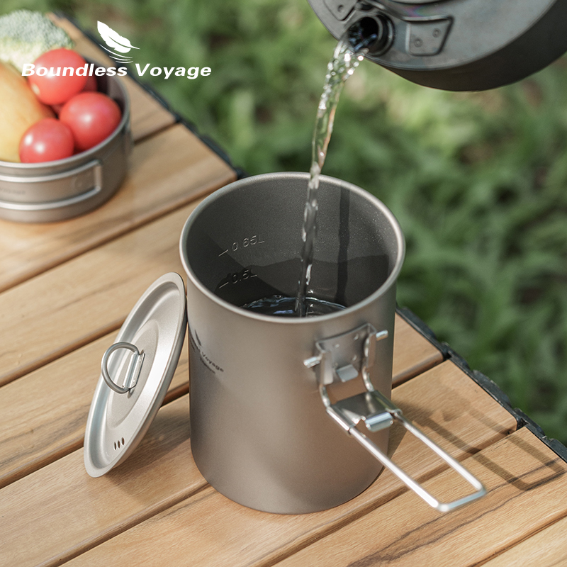 Boundless Voyage 900ml Titaniu - Camping Cooking Mesh recension och pris