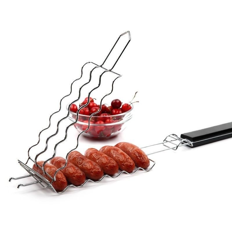 Portable Camping BBQ Grill Com - Camping Outdoor Cooking Equipment recension och pris