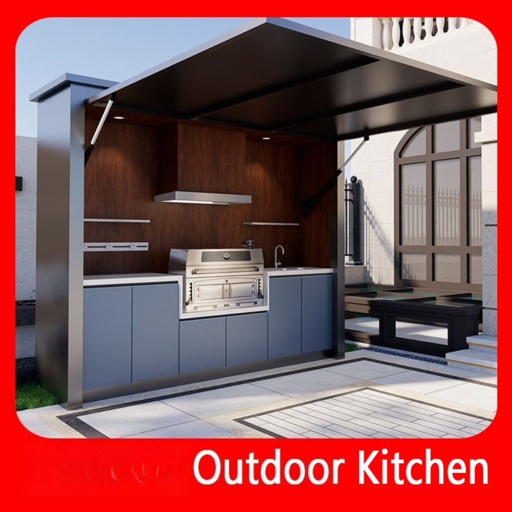#Mobile Outdoor Kitchen Island - Camping Cooking Dining Set recension och pris