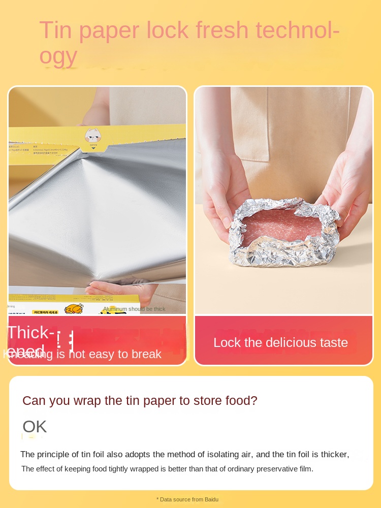 COOKER KING Oven Foil Baking A - Aluminum Foil Heavy Duty recension och pris