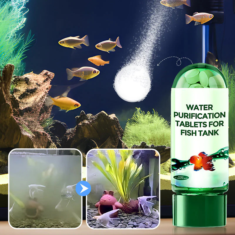 Eco-Friendly Aquarium Water Pu - Water Purification Tablet recension och pris