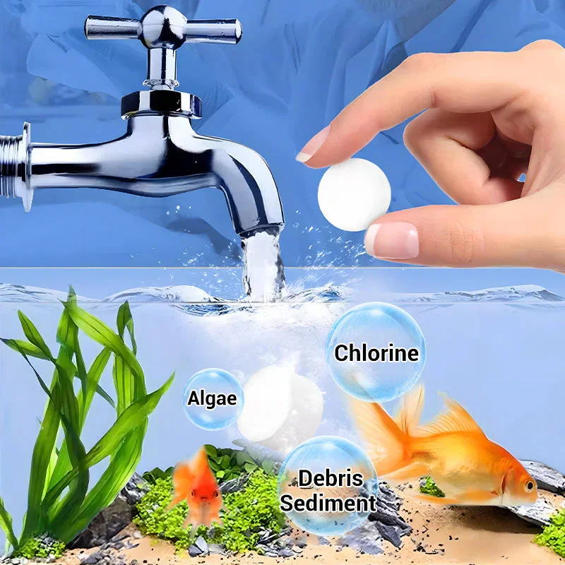 Eco-Friendly Aquarium Water Pu - Water Purification Tablet recension och pris