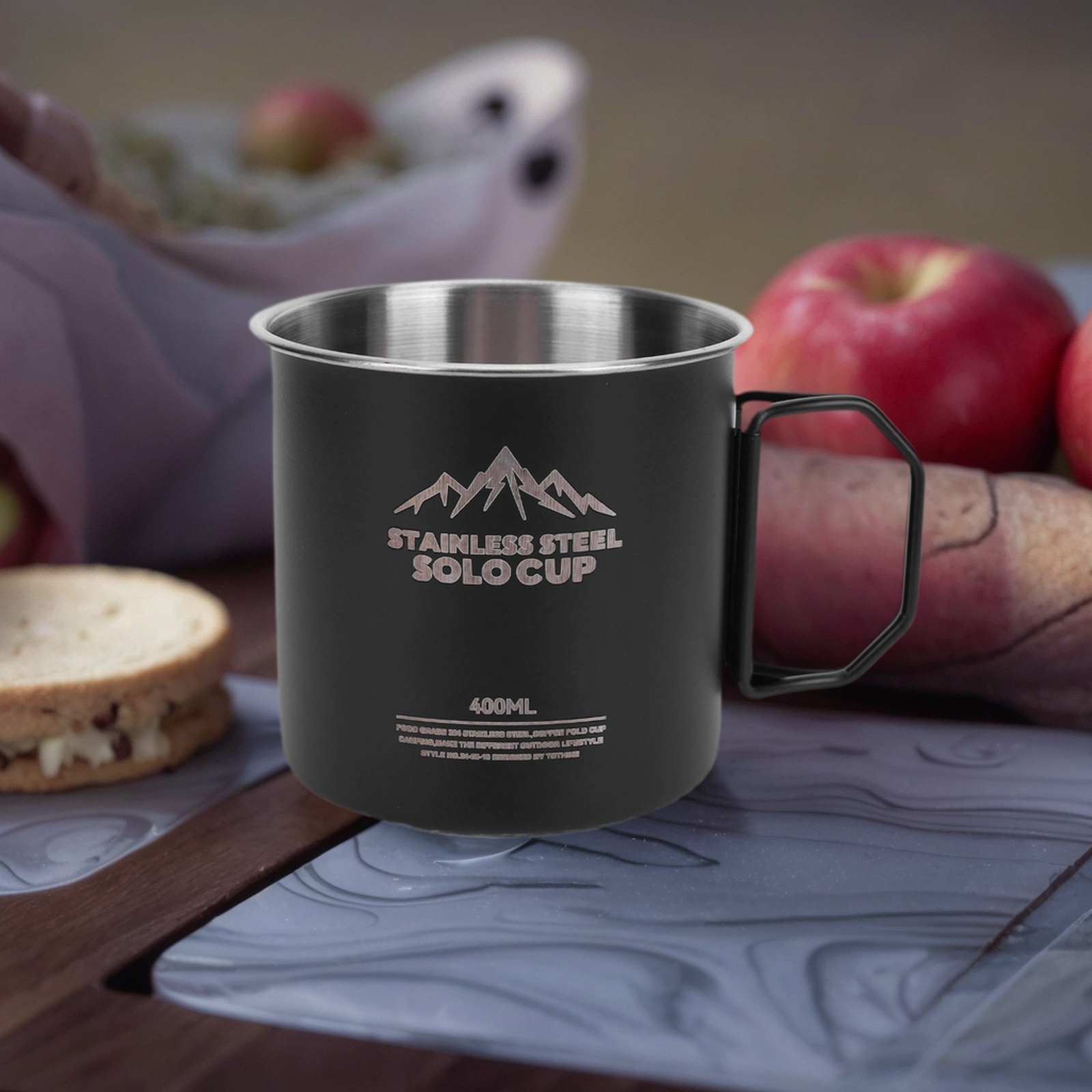 400ml Mountainhiker Camping Cu - Camping Cooking Cup recension och pris