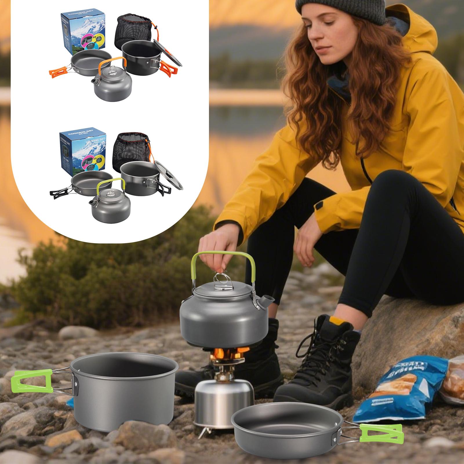 Camping Cookware Camping Cook  - Camping Cooking Set Non Stick recension och pris