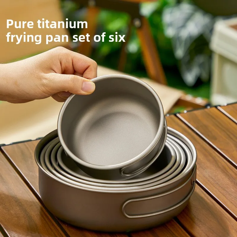 Titanium Outdoor Pot Set Picni - Camping Cooking Mesh recension och pris