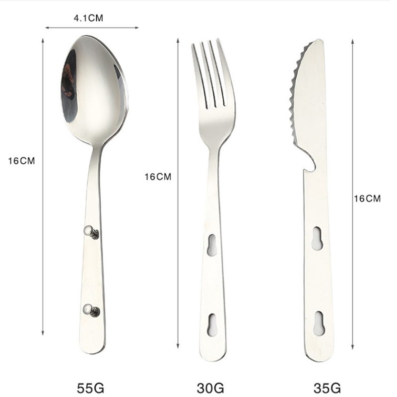 3pcs/set Portable Camping Cook - Camping Cooking Bundle recension och pris