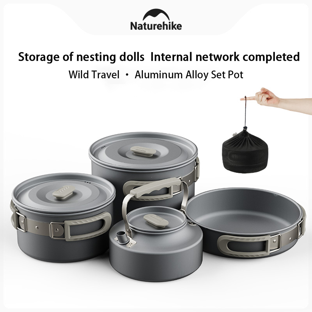 Naturehike Outdoor Pot Set,Cam - Camping Outdoor Cooking Equipment recension och pris