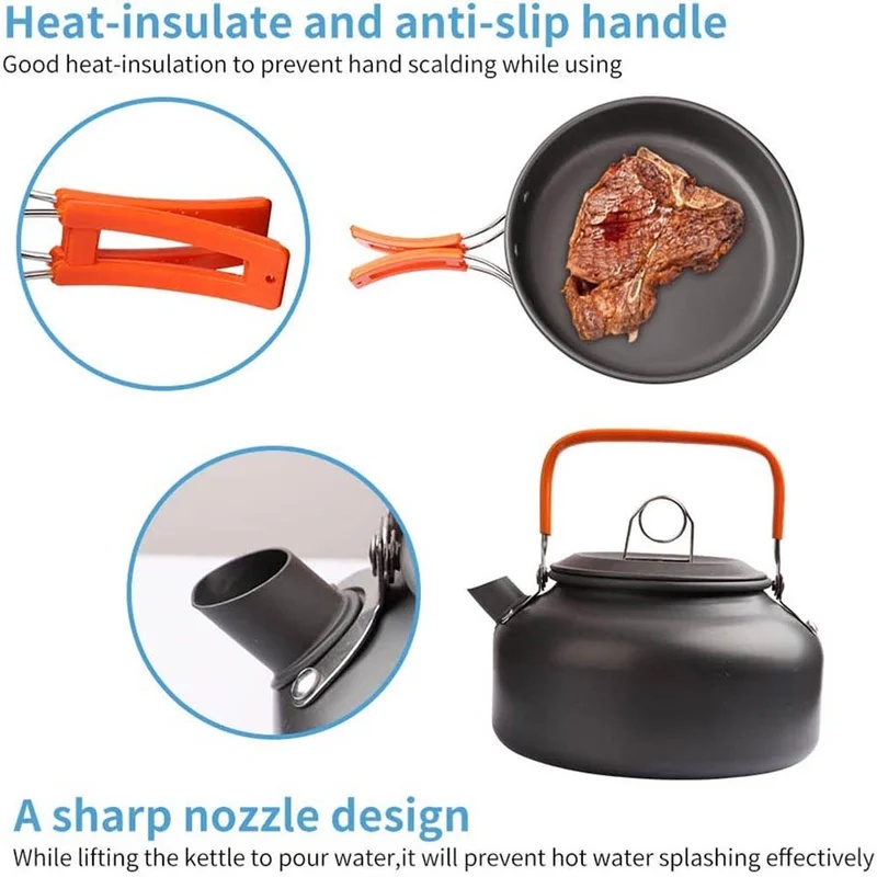 Camping Cooking set Camping Co - Camping Cooking Full Set recension och pris