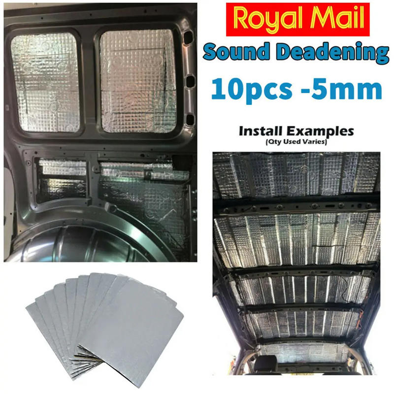 Car Sound Deadener Heat Insula - Aluminum Foil Heavy Duty recension och pris